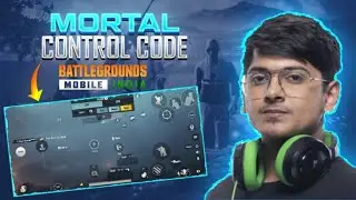 Mortal bgmi sensitive setting ll mortal bgmi control code❤ 🥰 #mortalsensetive