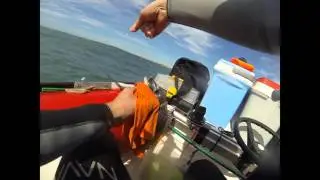 Pesca embarcada em semi-rigido Peniche PORTUGAL