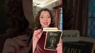 A quick #bookreview of A Deadly Education #booktube #bookrecommendations #booksuggestions #bookworm