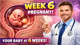 Week 6 pregnancy symptoms and embryo development/Week 6