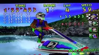 COMMAND CENTER RESTART RAVE RACE 64 GAMEPLAY