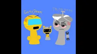 Sprunki short: Go get to rest, Clukr! (Trigger Warning! Swear words).