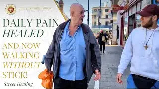 He Had Daily Knee Pain, Now It Is Healed and He Can Walk Without His Stick!