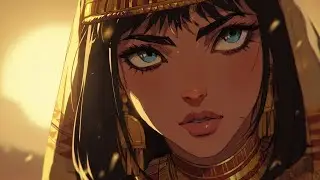 Hymns Beneath the Sand | 1 Hour ancient egyptian ambient Music with Female Vocals (7.83 Hz Schumann)