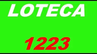 LOTECA 1223 PROGRAMA&Ccedil;&Atilde;O OFICIAL