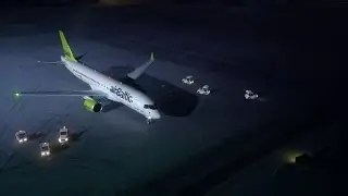 The first ever ballet performed by an airplane!