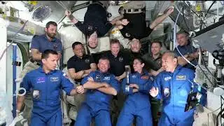 New ISS crew members look forward to working in unity