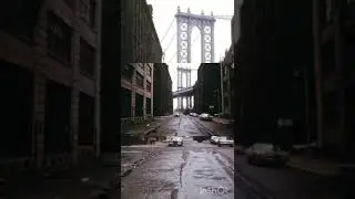 World History-Washington St. Brooklyn, New York, 1974.