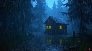 Heavy Rain on Roof for Sleep 🌧️ Instant Calm | Insomnia Relief ASMR