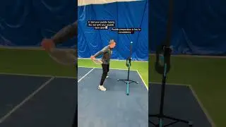 How To Improve Your BACKHAND SLICE on The SpinPro 🛒 Buy now at topspinpro.com #topspinpro #spinpro
