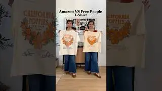 Amazon or Free People Tee- Which Would You Choose?? #amazonfashion #amazonfinds