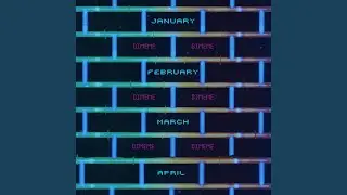 January February March April
