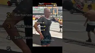 Top 5 Funniest Street Interview Answers (Host Regret Asking!) 😂🎤