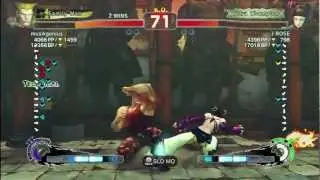J ro5e (Juri) vs Musikgenius (Guile) 1
