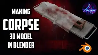 Corpse 3D model in Blender | Blender in Tamil | LMWS