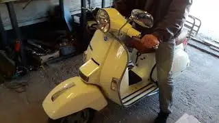 Vespa PX125 4t straight pipe