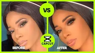 How to retouch your skin using Capcut| Soft skin | Capcut Picture Editing