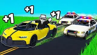 I Made MILLIONS Trying to ESCAPE in Roblox +1 Speed Car Escape!