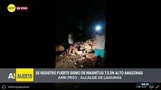 “No se podía caminar”: El testimonio del alcalde de Lagunas, epicentro del terremoto
