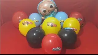 FUN LOT'S OF PRINTED BALLOON AND MYLER BALLOON BLOWING ASMR SATISFYING VIDEO!!
