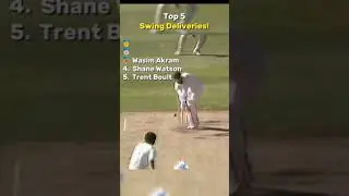 top 5 best swing deliveries #yosho #edit #cricket #swing #automobile