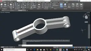 3D practice drawing in AutoCAD 2018||Tech&programming