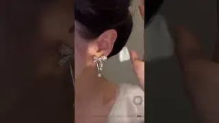 Bling bling earrings. Follow for more updates. #jewelry #shorts #earrings #pearls #bling