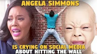 Angela Simmons is Crying on Instagram About Hitting The Wall..and its FUNNY