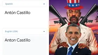 Ant&oacute;n Castillo in different languages meme