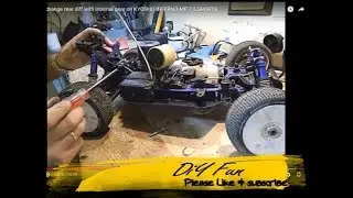 How to change  rear diff with internal gear on KYOSHO INFERNO MP 7.5 SPORTS