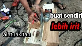 cara membuat alat asah pisau planer supaya lurus dan tajam#triktukang