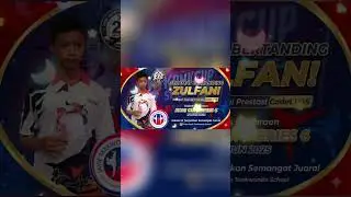 KONI CUP 6 CADET GOR POPKI CIBUBUR #taekwondo #koni #gorpopki