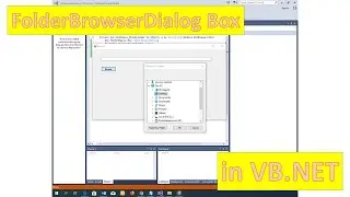 FolderBrowserDialog Box in VB.NET