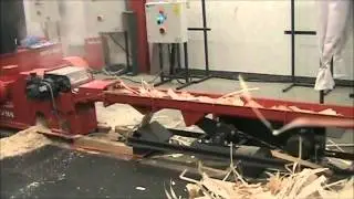 WEIMA Horizontal Beaver 300 - Shredding Wood Veneer
