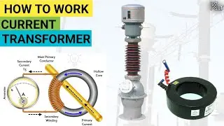 Current Transformer working l Current transformer construction in odia