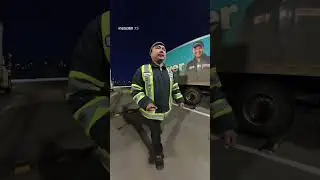 Truck driver Asian Guy in Canada Vlog 🇨🇦🚛❄️ 