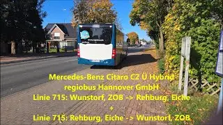 Sound | Mercedes-Benz Citaro C2 Ü Hybrid | regiobus Hannover GmbH | H-RH 790