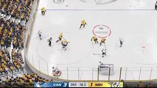 NHL 24 Playoffs Canucks @ Predators Game 3 1st Round