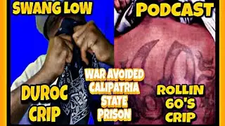 DUROC CRIP & R60'S  CRIP COLLIDE  OVER FALSE RUMOR CALIPATRIA STATE PRISON #DUROCCRIP #R60CRIP. 