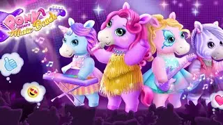 Pony Sisters Pop Msic Band - Play, Sing & Design @GREAT GIRLS GAMES
