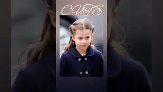 Princess Charlotte raised well by mom Kate Middleton#katemiddleton #princesscharlotte#princewilliam