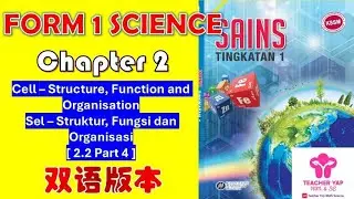 Form 1 Science Chapter 2 | Cell as the Basic Unit of Life  中文讲解 | KSSM Exam Tips【Part 2.2】PART 4
