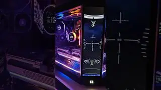 Phanteks Neon D-RGB LED Strips Installed #shorts #gaming #pcbuild