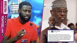 Décés Abdou Aziz Mbaye : Ameth Ndoye sert une leçon de moral à Fadilou Keita après son post...