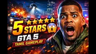 GTA 5 5 Star Police Chase 😱 | Crazy Escape #shorts