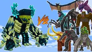 TYRANNOSAURUS WARDEN vs GODZILLA LEGACY OF TITAN - THE ULTIMATE MONSTER SHOWDOWN!