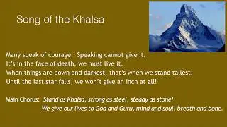Song of the Khalsa