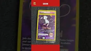 Sealed MEWTWO # 3 Black Star Promo WB Movie WOTC Pokemon Card (Purple)