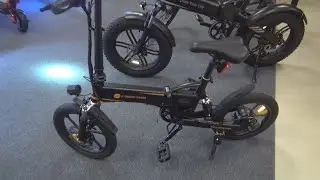 A Dece Oasis ADO A16 Electric Folding Bike (2023) Exterior and Interior