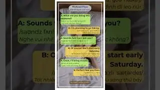 WEEKEND PLANS | Practice Real English Conversations | JOMI Language #learnenglish #shorts
